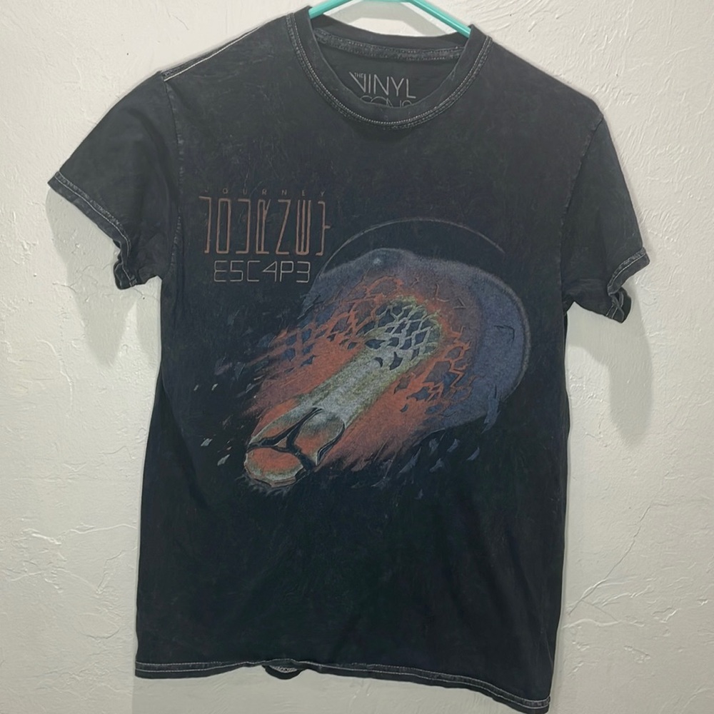 Journey Escape Don’t Stop Believin’ 2019 Tee Black T-Shirt Double Sides XSmall B